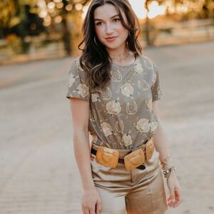 NWT Rodeo Quincy Lucky Belle TEE